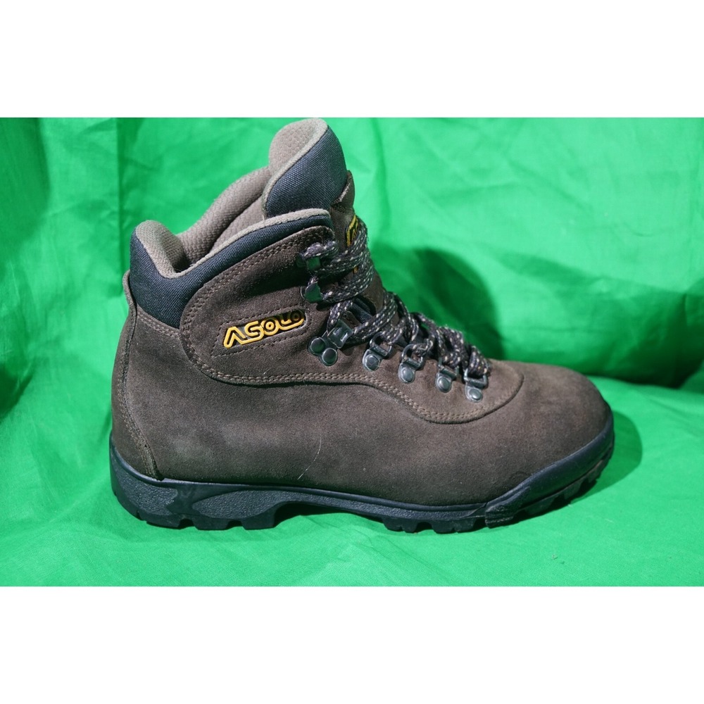 Asolo Boots Mens UK 6 / US Womens 7.5 Brown Rainier Plus Leather Walking Hiking - Picture 7 of 11